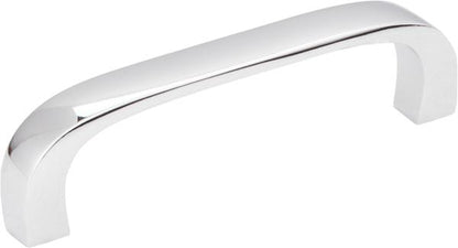 Elements - 3 Inch Center-to-Center Square Slade Cabinet Pull