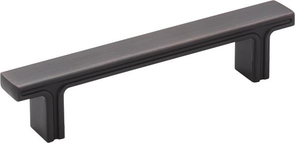 Jeffrey Alexander - 96 mm Center-to-Center Square Anwick Cabinet Pull