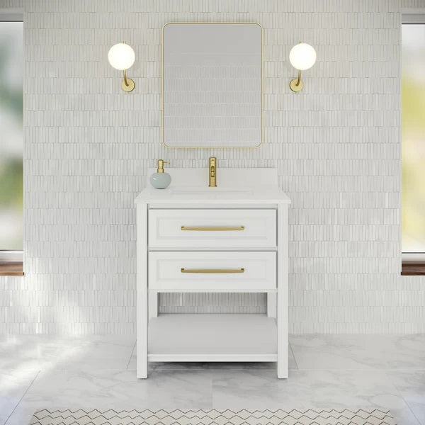 Jeffrey Alexander - Kipling 30 Inch W  Single Basin Bathroom Vanity Set