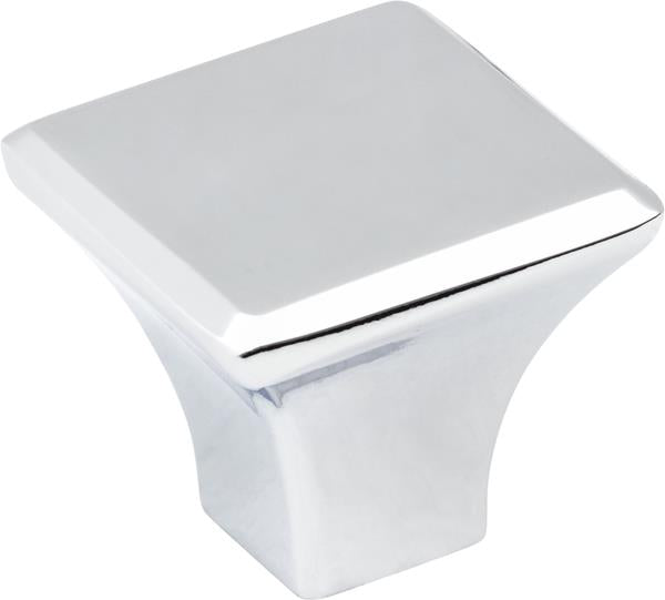 Jeffrey Alexander - 1-1/8 Inch Overall Length Square Marlo Cabinet Knob