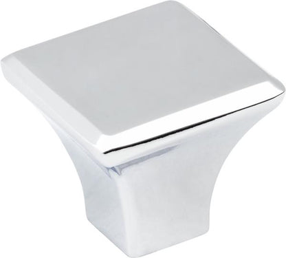 Jeffrey Alexander - 1-1/8 Inch Overall Length Square Marlo Cabinet Knob