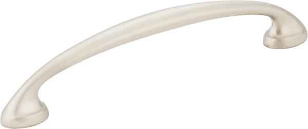 Elements - 4-3/8 Inch Overall Length Contemporary Cabinet Pull. Holes are 96 mm center-to-center.
