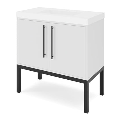 Jeffrey Alexander - Tempest 36 Inch W  Single Basin Bathroom Vanity Set
