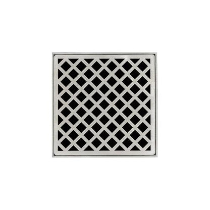 Infinity Drain - 5 x 5 Inch XD 5 Complete Standard Kit