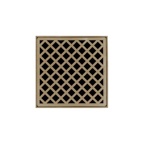Infinity Drain - 5 x 5 Inch XD 5 High Flow Complete Kit