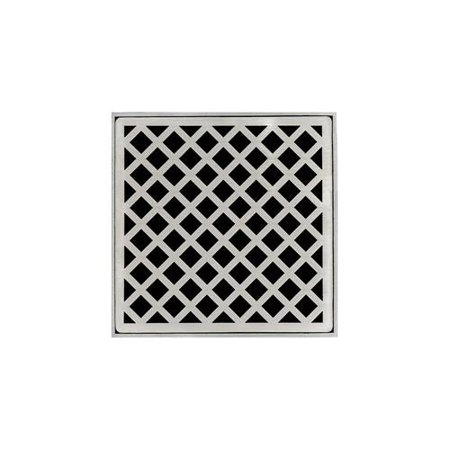 Infinity Drain - 5 x 5 Inch XD 5 High Flow Complete Kit