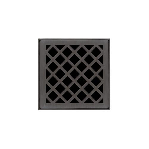 Infinity Drain - 4 x 4 Inch XDB 4 Complete Bonded Kit