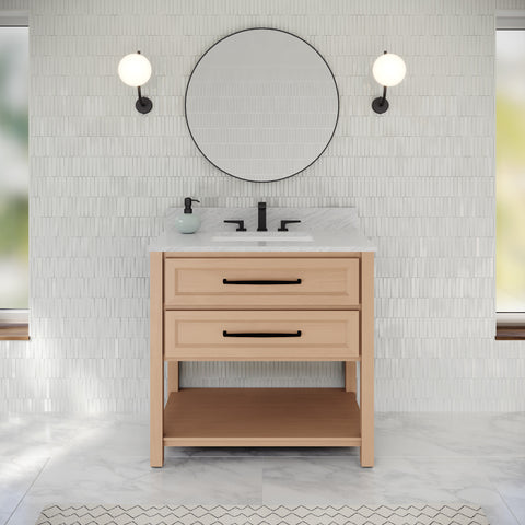 Jeffrey Alexander - Kipling 36 Inch W  Single Basin Bathroom Vanity Set