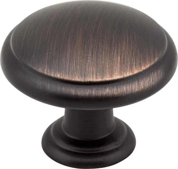 Elements - 1-3/16 Inch Diameter Gatsby Cabinet Mushroom Knob
