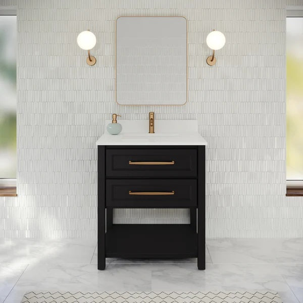 Jeffrey Alexander - Kipling 30 Inch W  Single Basin Bathroom Vanity Set