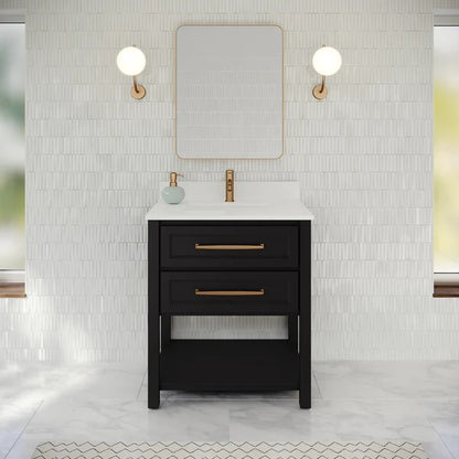 Jeffrey Alexander - Kipling 30 Inch W  Single Basin Bathroom Vanity Set