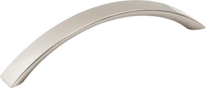 Elements - 128 mm Center-to-Center Dull Nickel Arched Belfast Cabinet Pull