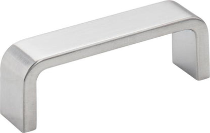Elements - 3 Inch Center-to-Center Square Asher Cabinet Pull