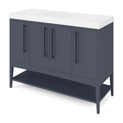 Jeffrey Alexander - Tempest 48 Inch W  Single Basin Bathroom Vanity Set