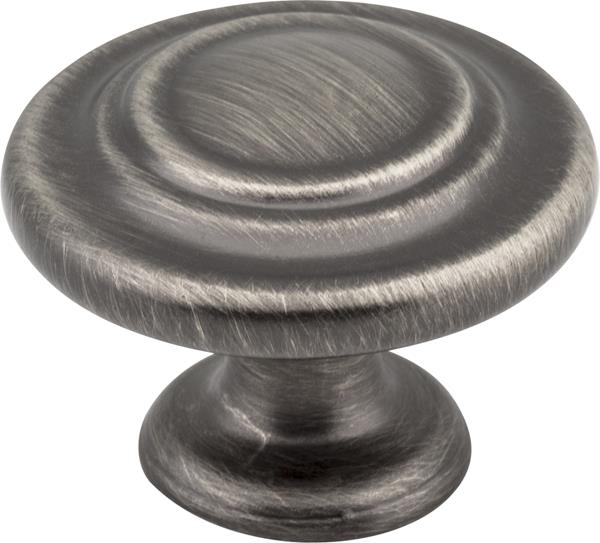 Elements - 1-5/16 Inch Diameter Round Arcadia Cabinet Knob