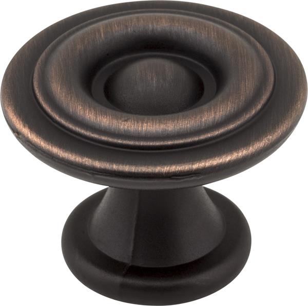 Elements - 1-3/16 Inch Diameter Button Syracuse Cabinet Knob