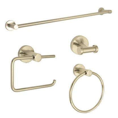 Huntington Brass - Euro/Tazio 4PC Bath Acessories Package