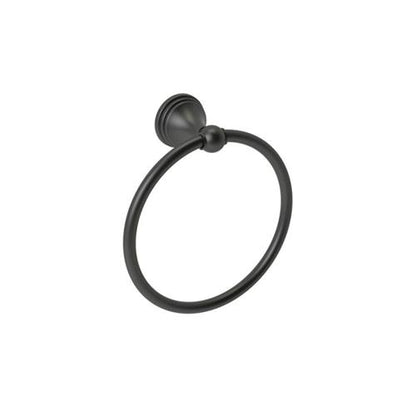 Huntington Brass - Isabelle/Woodbury Towel Ring