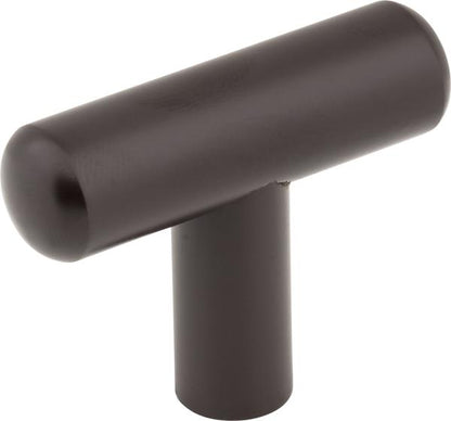 Jeffrey Alexander - 1-7/8 Inch Overall Length Dark Bronze Key Largo Cabinet Bar Pull