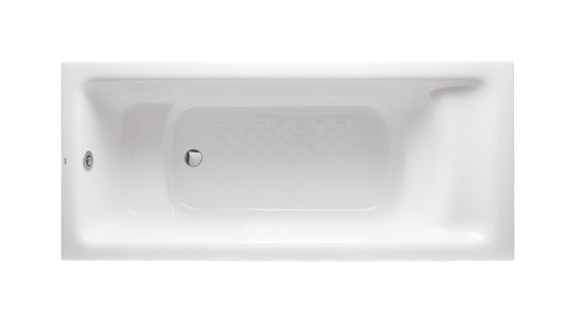 Toto - Flotation Drop-In 1700 Soaker Tub With Recline Comfort, Pearl White