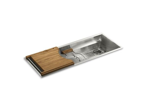 Kallista - Multiere 45 Inch Kitchen Sink W/ Deluxe Accessories