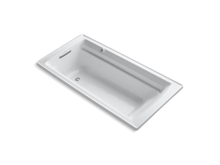 Kohler - Archer 72 X 36 Inch Drop-In Heated Bubblemassage Air Bath With Bask Heated Surface