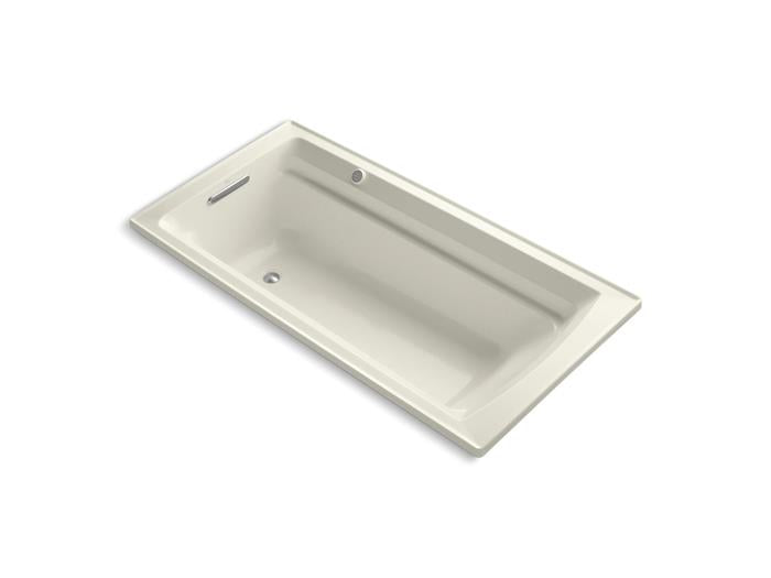 Kohler - Archer 72 X 36 Inch Drop-In Heated Bubblemassage Air Bath With Bask Heated Surface