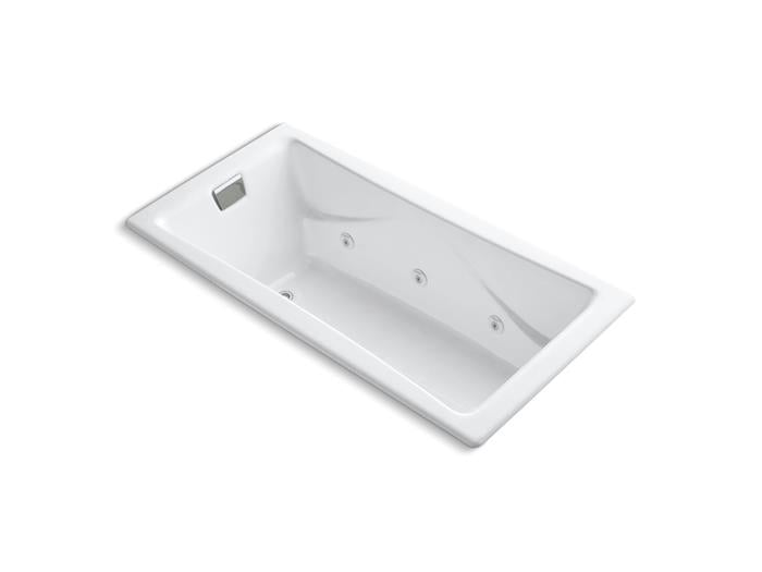 Kohler - Tea-For-Two 71-3/4 X 36 Inch Drop-In/Undermount Whirlpool Bath