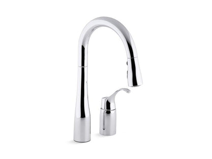 Kohler - Simplice Pull-Down Bar Sink Faucet With Three-Function Sprayhead