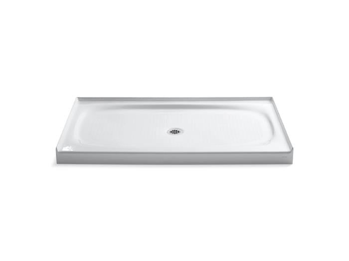 Kohler - Salient 60 X 36 Inch Alcove Shower Base, Center Drain