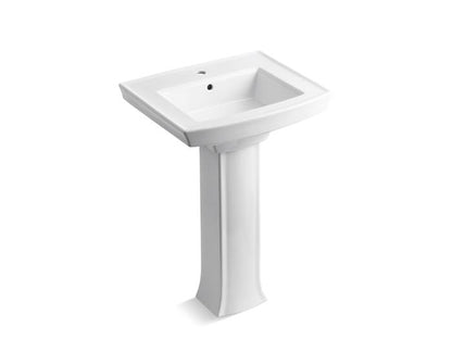 Kohler - Archer Pedestal Lavatory, 1-Hole