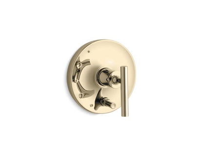 Kohler - Purist Rite-Temp Valve Trim With Push-Button Diverter And Lever Handle
