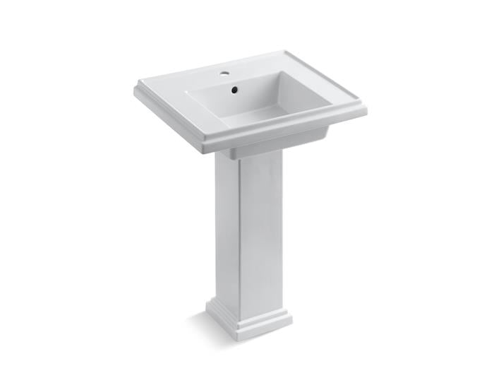 Kohler - Tresham 24 Inch Pedestal Lavatory, 1 Hole