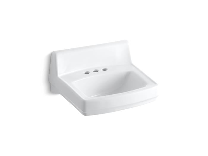 Kohler - Greenwich 20-3/4 X 18-1/4 Inch Wall-Mount/Concealed Arm Carrier Bathroom Sink