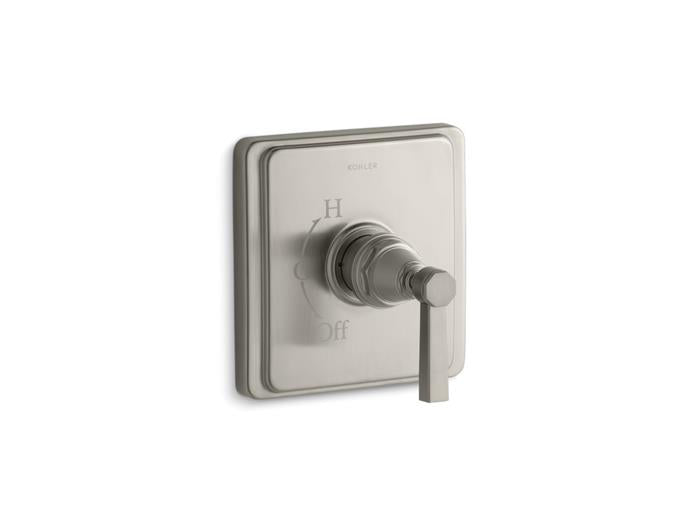 Kohler - Pinstripe Rite-Temp Valve Trim With Lever Handle