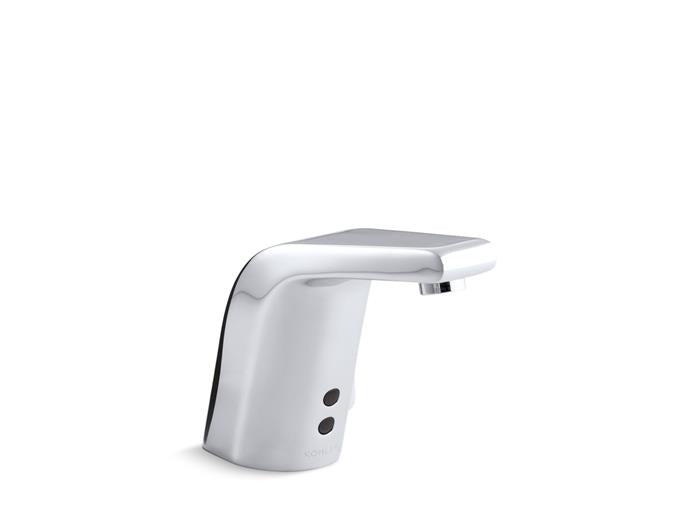 Kohler - Sculpted Touchless Single-Hole Lavatory Faucet With Insight Sensor Technology, Ac-Powered, 0.5 Gpm