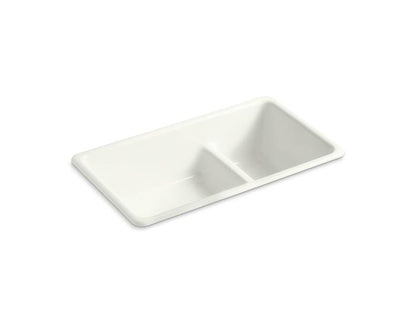 Kohler - Iron/Tones Smart Divide 33 Inch Top/Undermount Double-Bowl Kitchen Sink