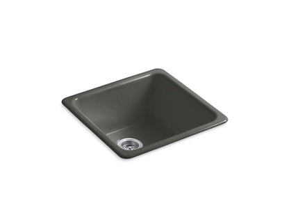 Kohler - Iron/Tones 20-3/4 Inch Rect Top/Undermount Single Bowl Kitchen Sink