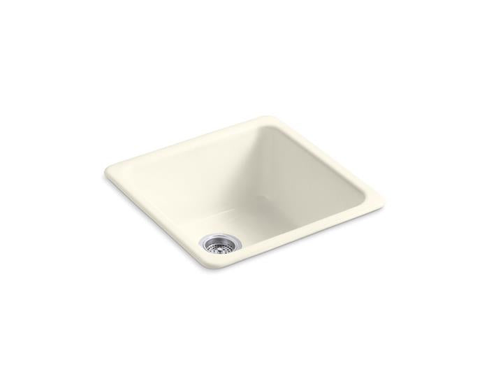 Kohler - Iron/Tones 20-3/4 Inch Rect Top/Undermount Single Bowl Kitchen Sink