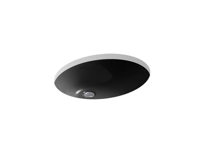 Kohler - Caxton 19X15 Inch Oval Undermount Bathroom Sink With Clamp