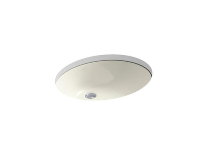 Kohler - Caxton 19X15 Inch Oval Undermount Bathroom Sink, Less Overflow