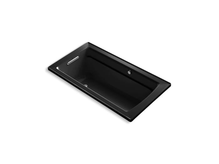 Kohler - Archer 60 X 32 Inch Drop-In Heated Bubblemassage Air Bath With Bask Heated Surface