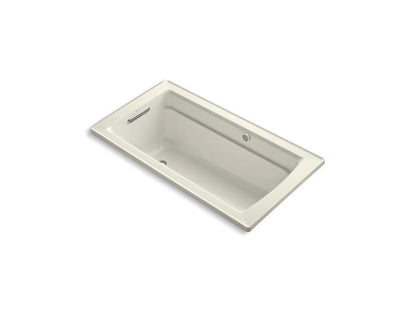 Kohler - Archer 60 X 32 Inch Drop-In Heated Bubblemassage Air Bath With Bask Heated Surface