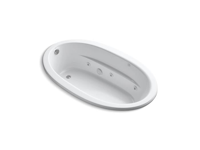 Kohler - Sunward 72 X 42 Inch Inch Drop-In Whirlpool Bath With Bask Heated Surface