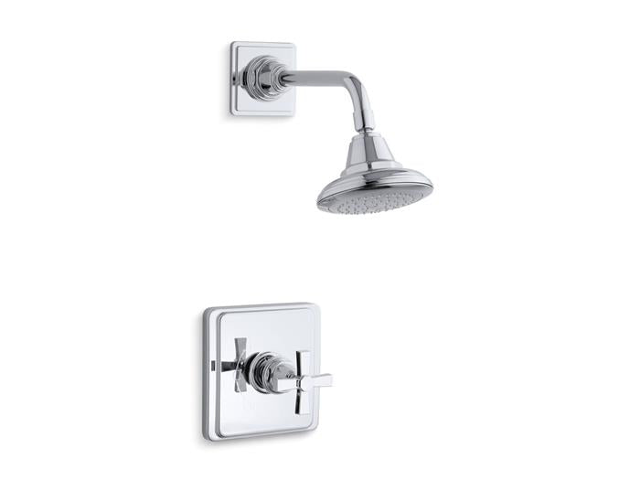 Kohler - Pinstripe Shower Trim, Pure-Cross