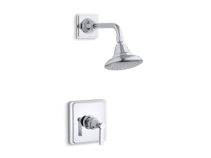 Kohler - Pinstripe Shower Trim, Pure-Lever