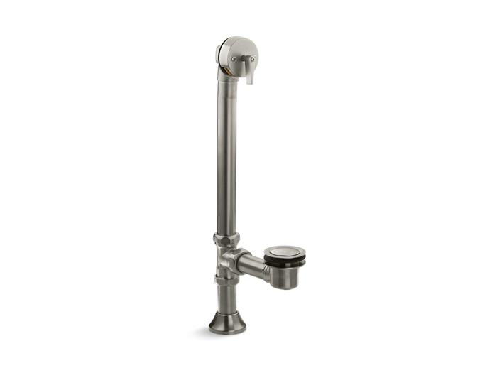 Kohler - Clearflo Decorative 1-1/2 Inch Adjustable Pop-Up Bath Drain For 5' Whirlpool With Tailpiece