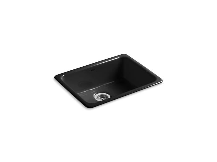Kohler - Iron/Tones 24-1/4 Inch Rect Top/Undermount Single Bowl Kitchen Sink