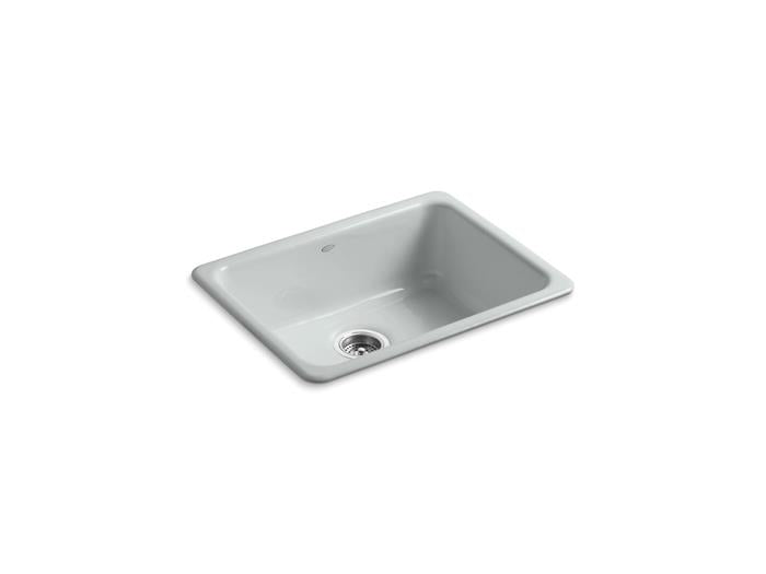 Kohler - Iron/Tones 24-1/4 Inch Rect Top/Undermount Single Bowl Kitchen Sink