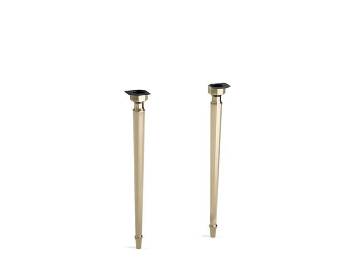 Kohler - Kathryn Octagonal Tapered Brass Table Legs